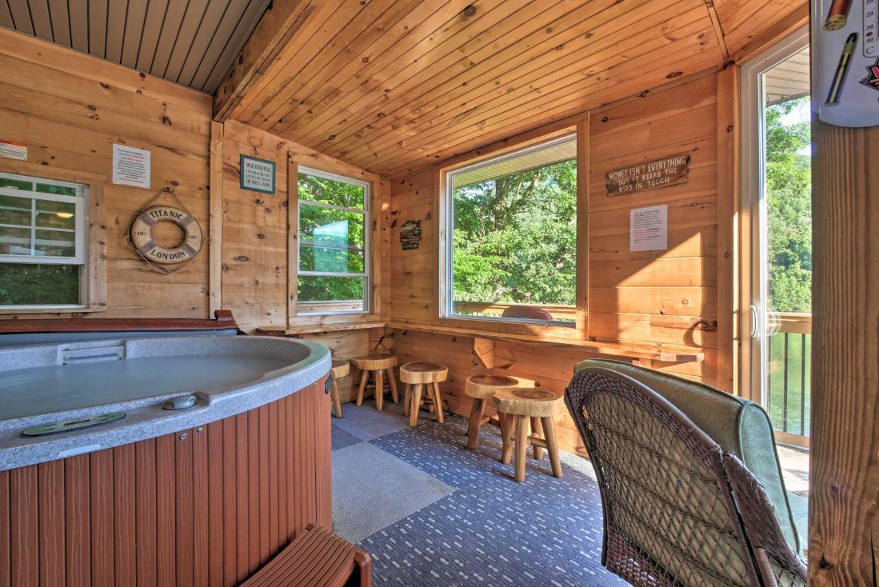 Tenn River Cabin With Hot Tub - 10 Mi To Chattanooga Eksteriør bilde