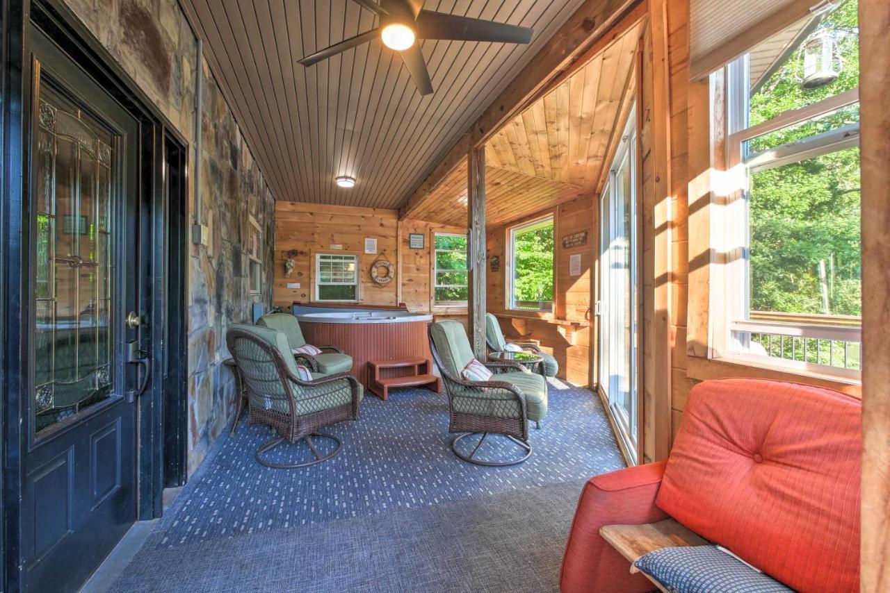 Tenn River Cabin With Hot Tub - 10 Mi To Chattanooga Eksteriør bilde